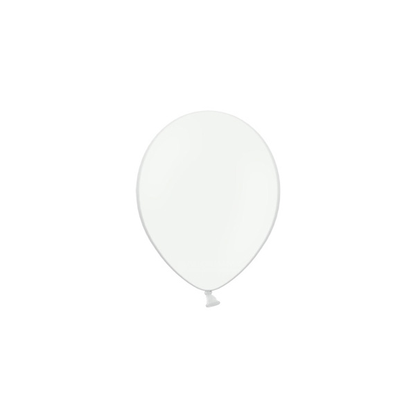 BALONI JEDNOBOJNI fi 15 cm BELBAL - Baloni fi 15 pastel bijeli
