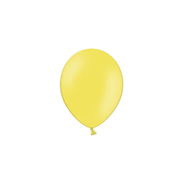 BALONI JEDNOBOJNI fi 15 cm BELBAL - Baloni fi 15 pastel žuti