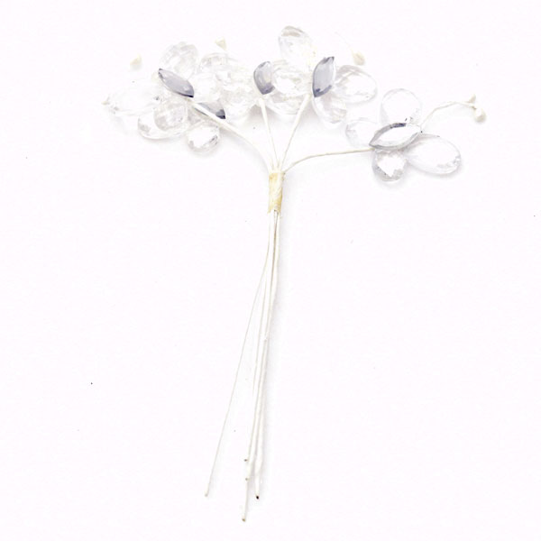 LEPTIRIĆ KRISTALNI 5/1 art. WDF-26 - Leptirić-prozirna