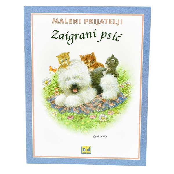 SLIKOVNICA "MALENI PRIJATELJI" 7035/1-4 - Zaigrani psić