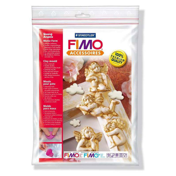 KALUP ZA MODELIRANJE 16x23 cm FIMO - STAEDTLER - Kalup Fimo-anđeli