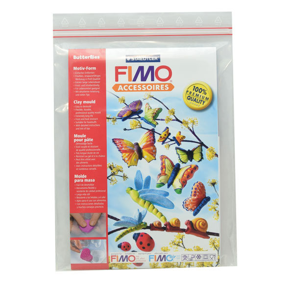 KALUP ZA MODELIRANJE 16x23 cm FIMO - STAEDTLER - Kalup Fimo-leptirići