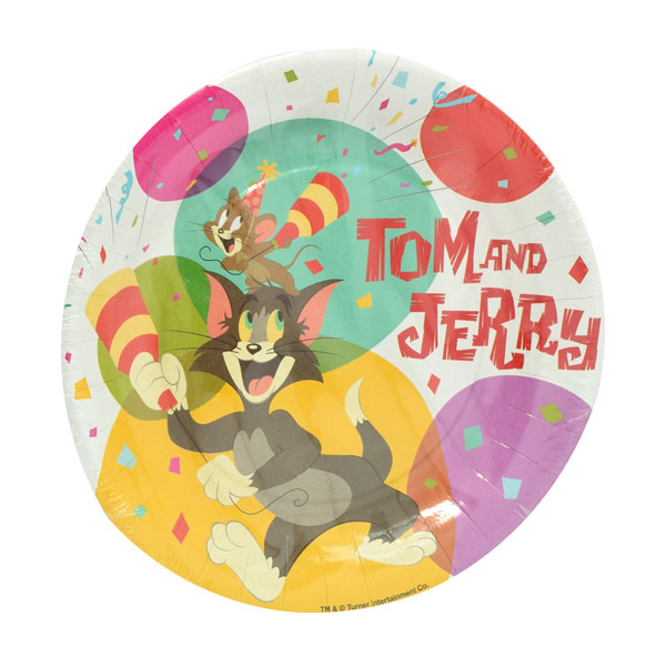 PAPIRNATI TANJURI 10/1 fi 20 cm DISNEY MOTIVI - Tom&Jerry