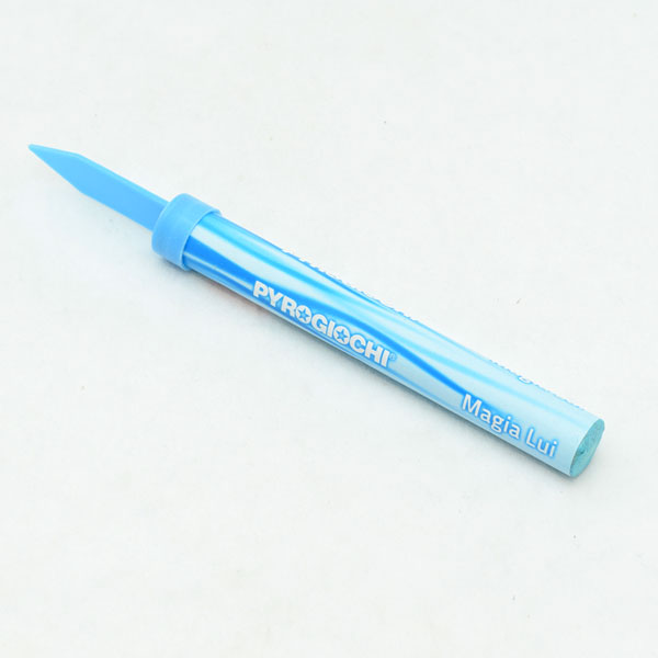 SVIJEĆA PRSKALICA 1/1 40 sek. H=11 cm PLAVA/ROZA - Svijeća prskalica-plava