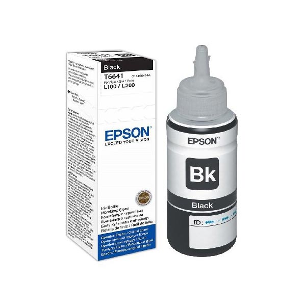 INK JET TINTA EPSON T6641 CRNA ORIGINAL