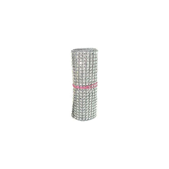 UKRASNA TRAKA 10cm x 1yard CIRKONI WDB-30 - Ukrasna traka WDB30 siva