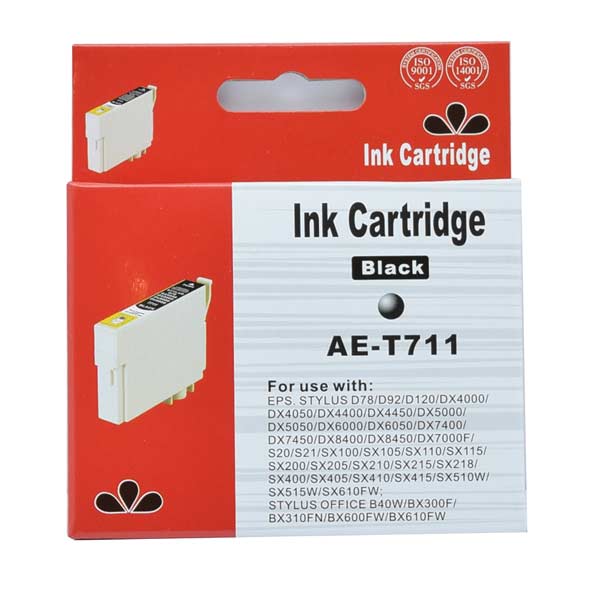 INK JET TINTA EPSON T0711 BK D78 14 ml. CRNA ADLER