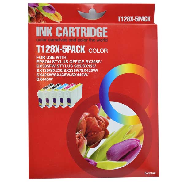 INK JET TINTA EPSON T1285 SX-125 MULTIPACK 5/1 G&G