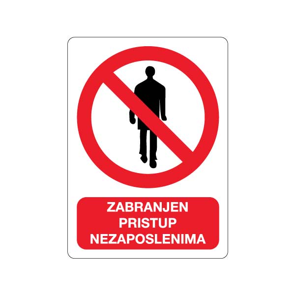 Zabr. pristup nezaposlenima