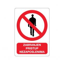 Zabr. pristup nezaposlenima