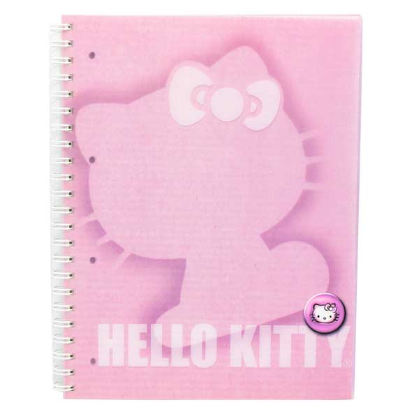 KOLEGIJ BLOK A-4 HELLO KITTY HLC03009 - Kolegij blok Hello Kitty-roza