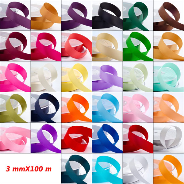 UKRASNA TRAKA SATENSKA 3 mm x 100 met. DP