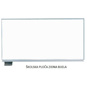 ŠKOLSKA PLOČA ZIDNA 300x100 cm ZELENA / BIJELA - Školska ploča 300x100 b.