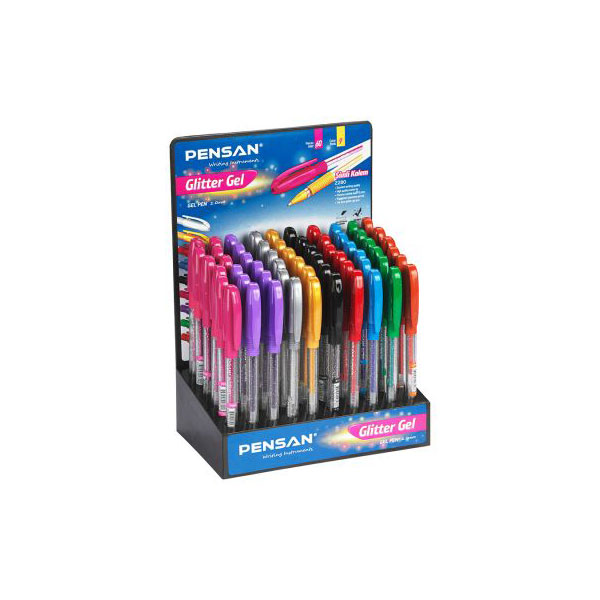 ROLER GLITTER GEL "PENSAN"