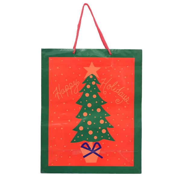 VREĆICA UKRASNA 26 x 32 cm BOŽIĆNI MOTIV - Božićno drvce