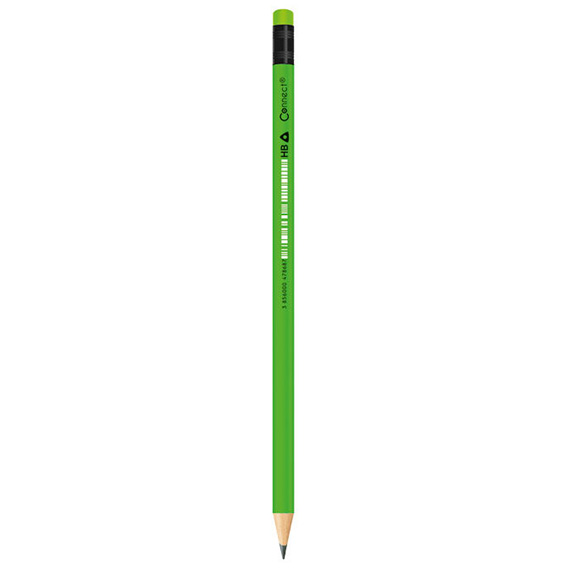 OLOVKA GRAFITNA S GUMICOM HB CONNECT FLUO - Connect Fluo zelena