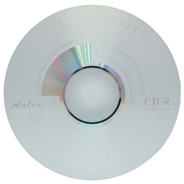 CD-R 80 min. 52x 1/1 SPINDLE JASLEN
