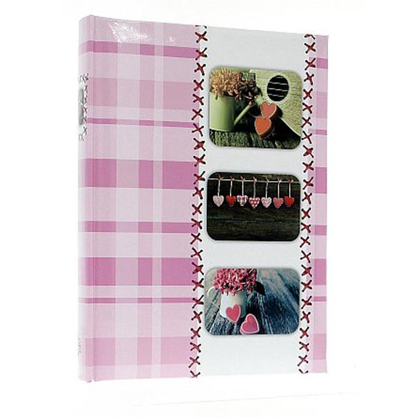 FOTO ALBUM 10x15 cm 300 SLIKA B46300/2S SWEETHEART - Sweetheart-roza
