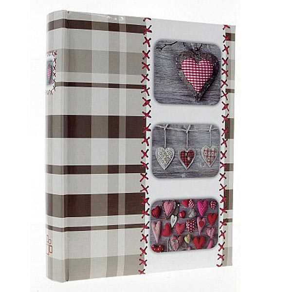 FOTO ALBUM 10x15 cm 300 SLIKA B46300/2S SWEETHEART - Sweetheart-smeđi