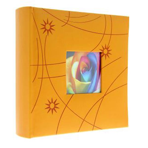 FOTO ALBUM 10x15 cm 200 SLIKA KD46200 COLORFUL - Colorful-narančasti