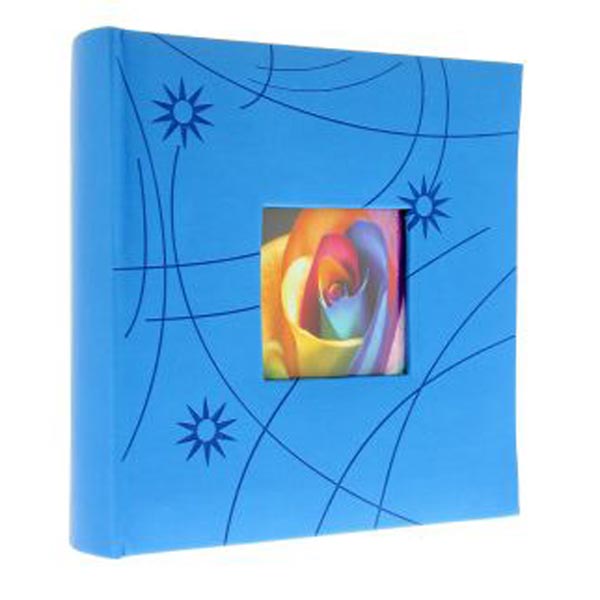 FOTO ALBUM 10x15 cm 200 SLIKA KD46200 COLORFUL - Colorful-plavi