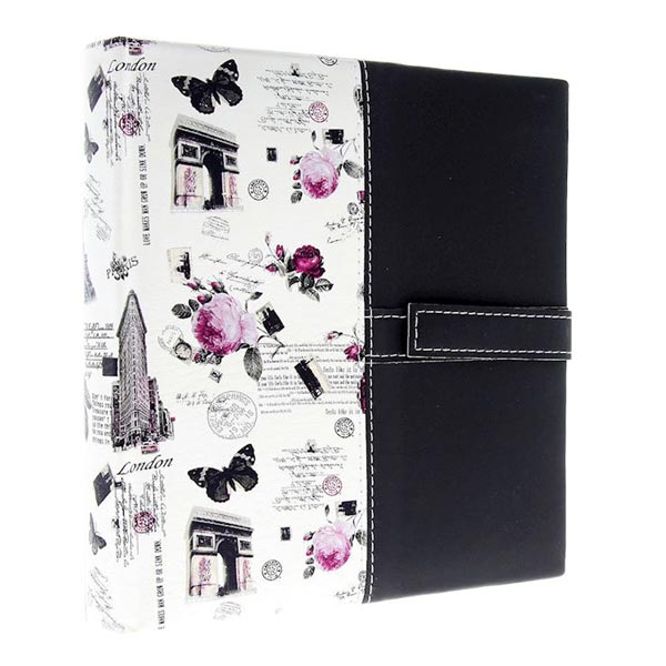 FOTO ALBUM 10x15 cm 200 SLIKA KD46200 STAMP - Stamp-crni