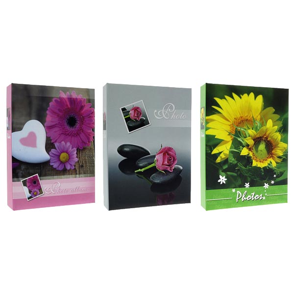 FOTO ALBUM 10x15 cm 200 SLIKA MM46200 FLOWER - Flower-sort motivi