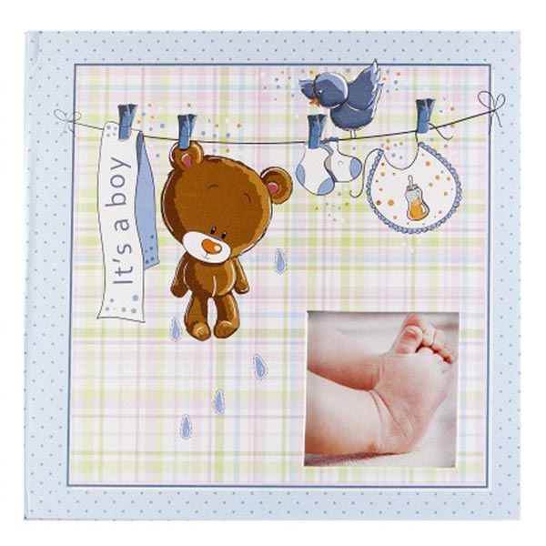 FOTO ALBUM 10x15 cm 200 SLIKA BABY7N - Baby7N-plavi