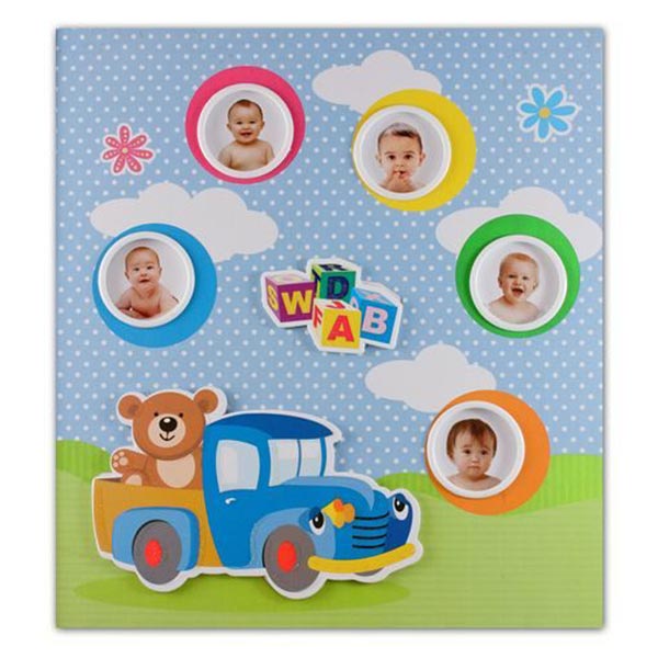FOTO ALBUM 10x15 cm 180SLIKA PP46180 - Baby7A-plavi