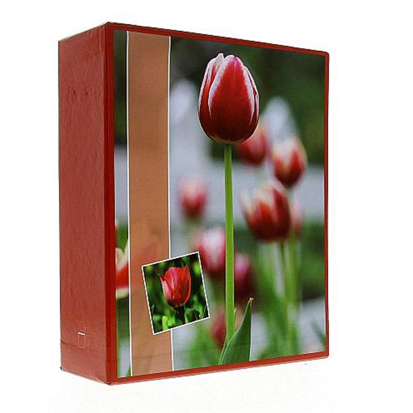 FOTO ALBUM 10x15 cm 300 SLIKA BCR46300/2WB - Flower-crveni