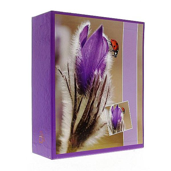 FOTO ALBUM 10x15 cm 300 SLIKA BCR46300/2WB - Flower-ljubičasti