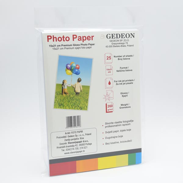 Foto papir 15x21-glossy