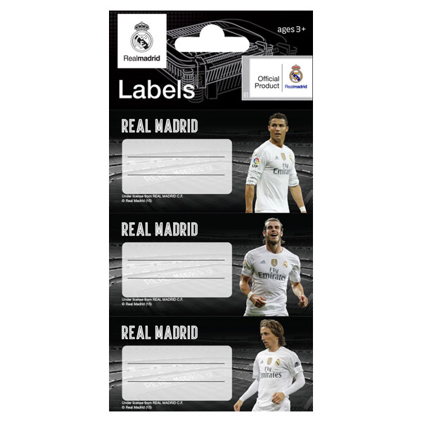 ETIKETE ŠKOLSKE 9/1 BARCELONA/REAL MADRID - Real Madrid