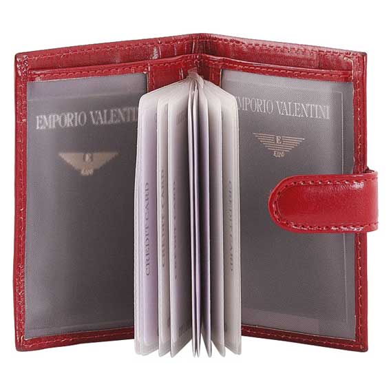 ETUI KOŽNI ZA KARTICE "E.VALENTINI" art. 563LB01