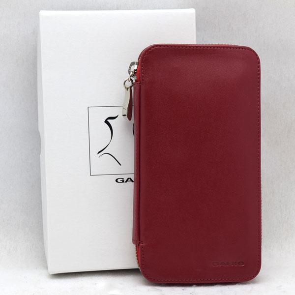ETUI ZA MOBITEL I KARTICE KOŽNI 39-0518 GALKO - Etui Galko-t.crveni