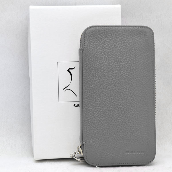ETUI ZA MOBITEL I KARTICE KOŽNI 39-0518 GALKO - Etui Galko-sivi