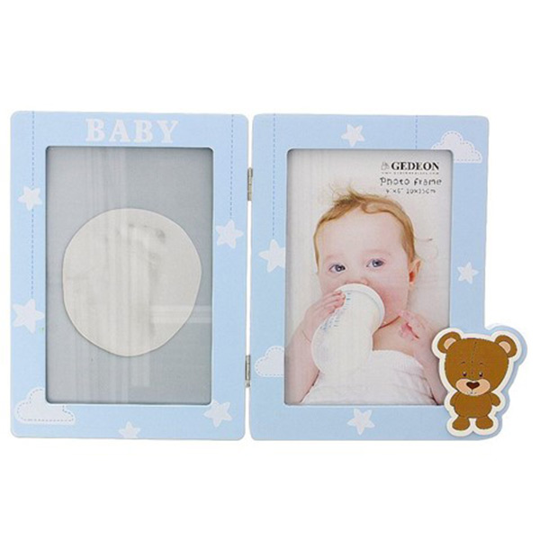 OKVIR ZA SLIKE 10x15 cm x2 DECOR BABY CI12 GEDEON - DECOR BABY CI12-plavi