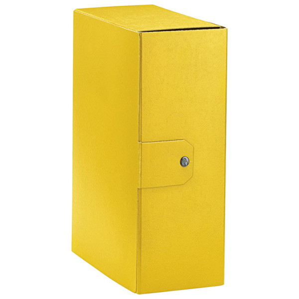 MAPA A-4 S GUMBOM 250x350/120 mm EUROBOX ESSELTE - Mapa A4-žuta