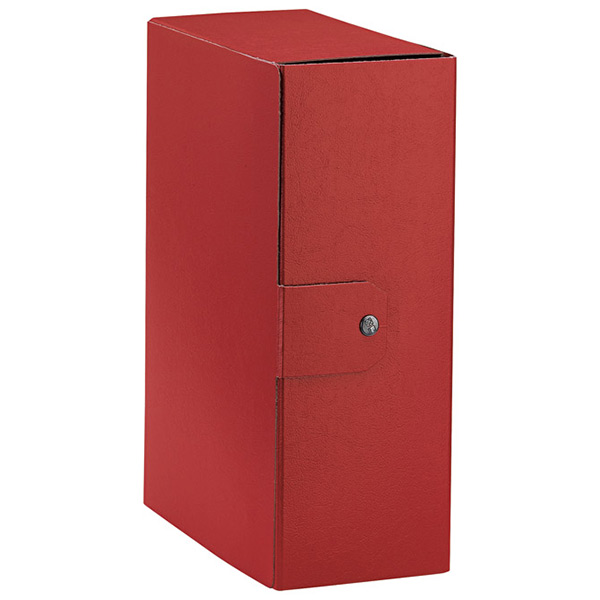 MAPA A-4 S GUMBOM 250x350/120 mm EUROBOX ESSELTE - Mapa A4-crvena