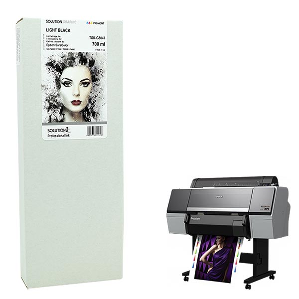 INK JET TINTA EPSON SC P6000 700ml. LIGHT BLACK GRAPHIC