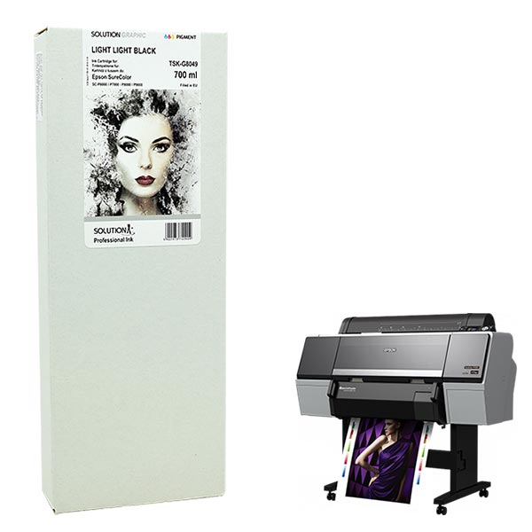 INK JET TINTA EPSON SC P6000 700ml. LIGHT LIGHT BLACK