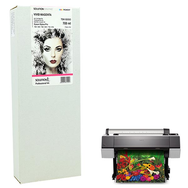 INK JET TINTA EPSON T6363 700 ml. VIVID MAGENTA GRAPHIC