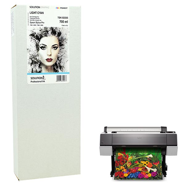 INK JET TINTA EPSON T6365 700 ml. LIGHT CYAN GRAPHIC