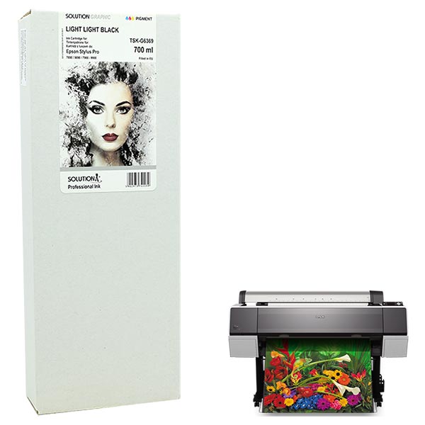 INK JET TINTA EPSON T6369 700 ml. LIGHT LIGHT BLACK GRA