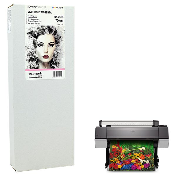 INK JET TINTA EPSON T6366 700ml. VIVID LIGHT MAGENTA GR