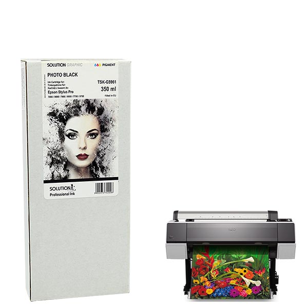 INK JET TINTA EPSON T5961 350 ml. PHOTO BLACK GRAPHIC