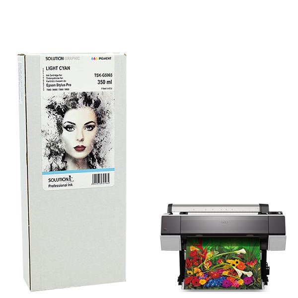INK JET TINTA EPSON T5965 350 ml. LIGHT CYAN GRAPHIC