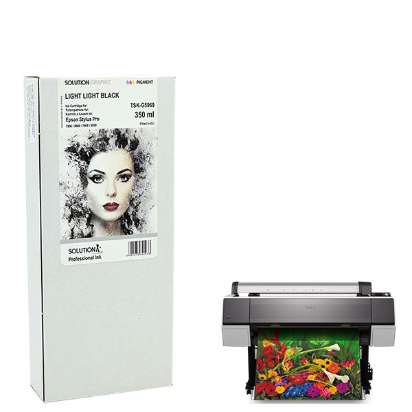 INK JET TINTA EPSON T5969 350 ml. LIGHT LIGHT BLACK GRA