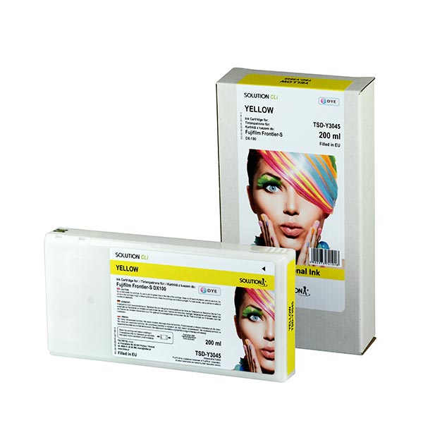 INK JET TINTA FUJIFILM DX100 200 ml. YELLOW SOLUTION