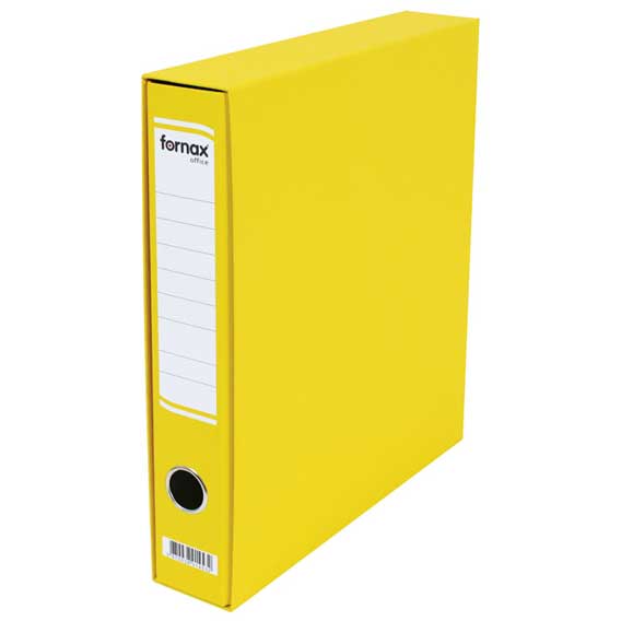 REGISTRATOR A-4 USKI FORNAX OFFICE COLOR - Registrator A-4 uski Fornax žuti